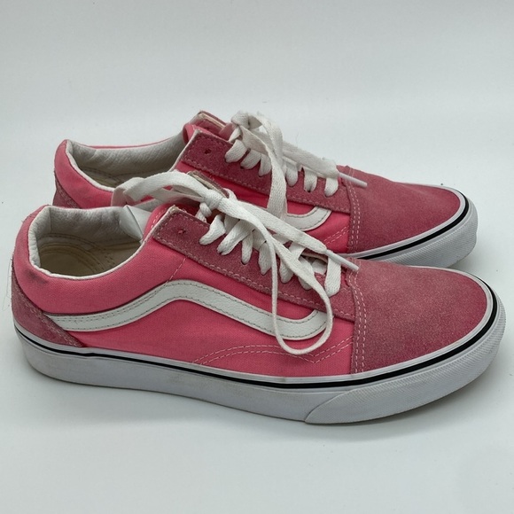 Vans Classic Old Skool Rosette bubble gum pink size 7.5 men’s and 9 women’s - Picture 3 of 10
